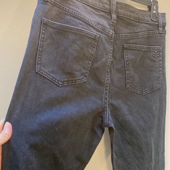 Tory Burch Cats Meow Flare High Rise Jean - Picture 5 of 6